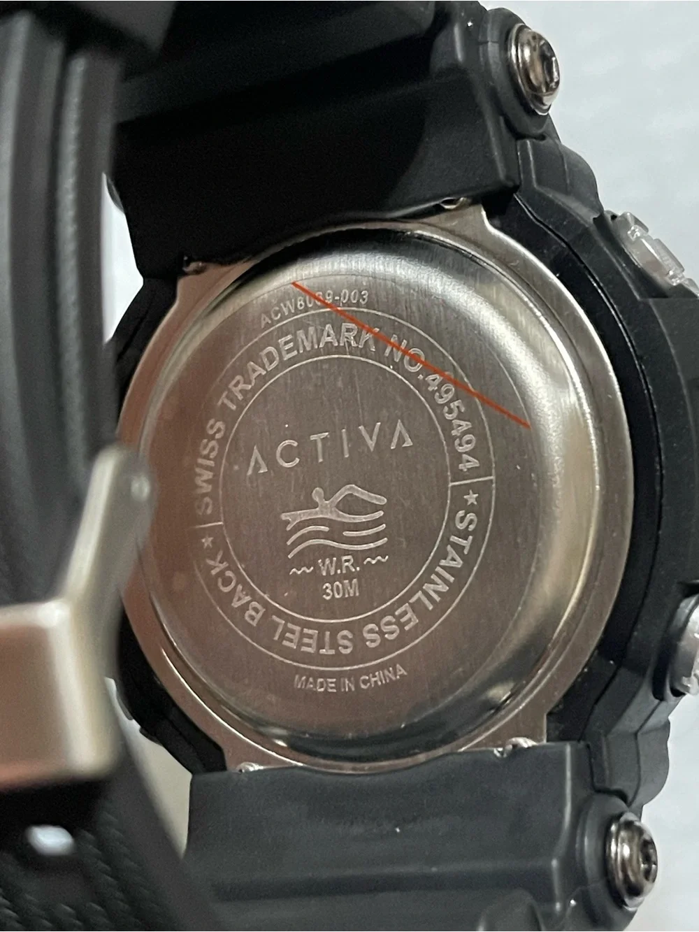 Activa Ardus X Invicta Analog Digital Men's Watch - 58mm. Black Gold new